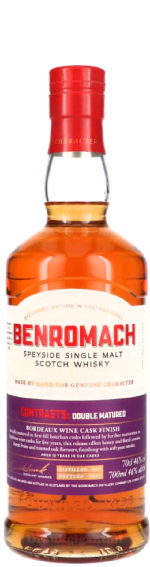 Benromach Contrasts Double Matured